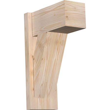 Ekena Millwork Traditional Block Smooth Outlooker, Douglas Fir, 7 1/2"W x 14"D x 22"H OUT08X14X22TRA05SDF